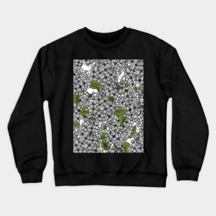 White Lilac garden Crewneck Sweatshirt